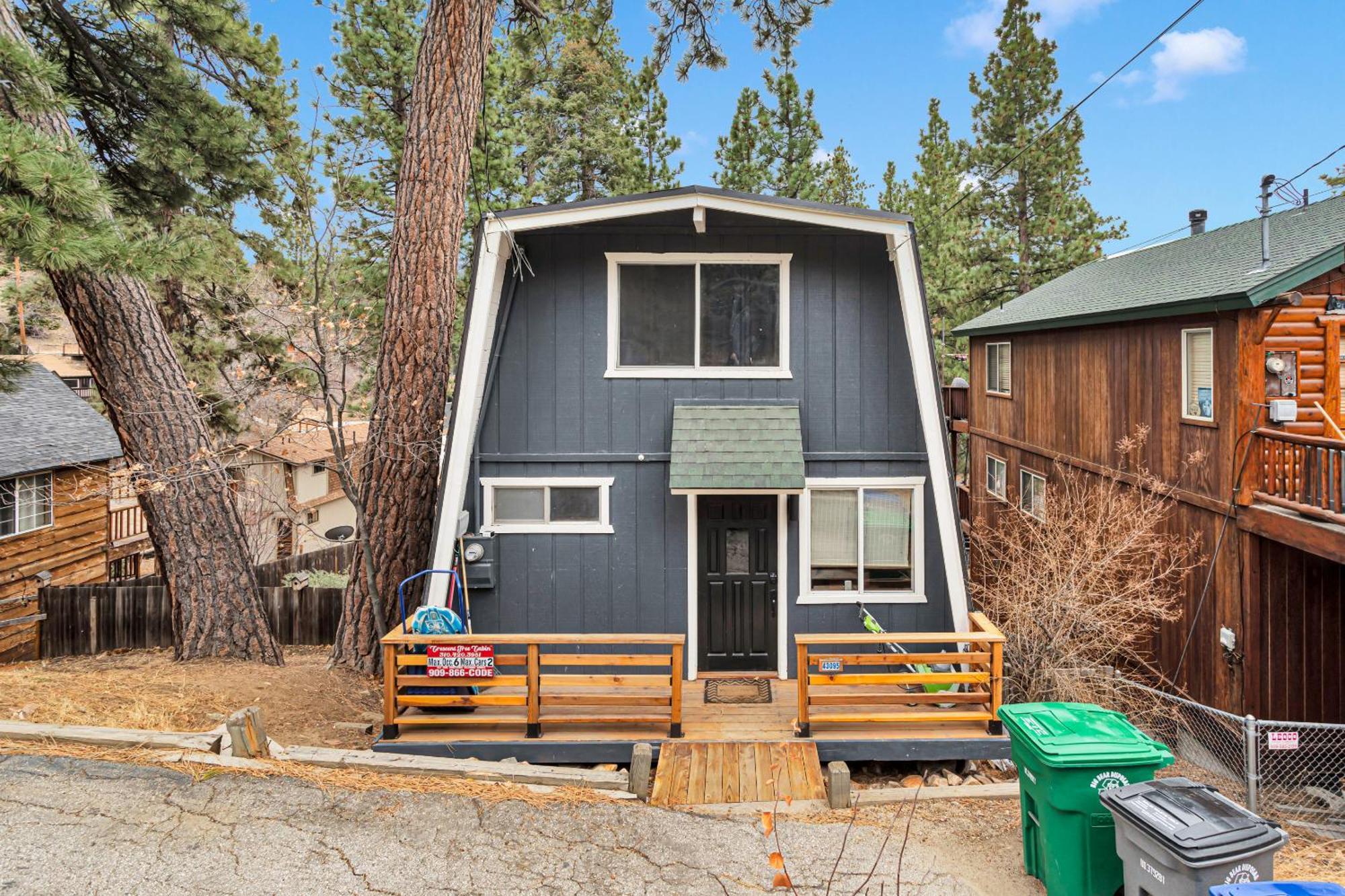 Cozy Crescent Tree Cabin Near Bear Mountain 大熊湖 外观 照片